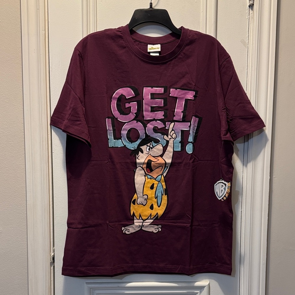 Men's Burgundy Graphic Casual Shirt